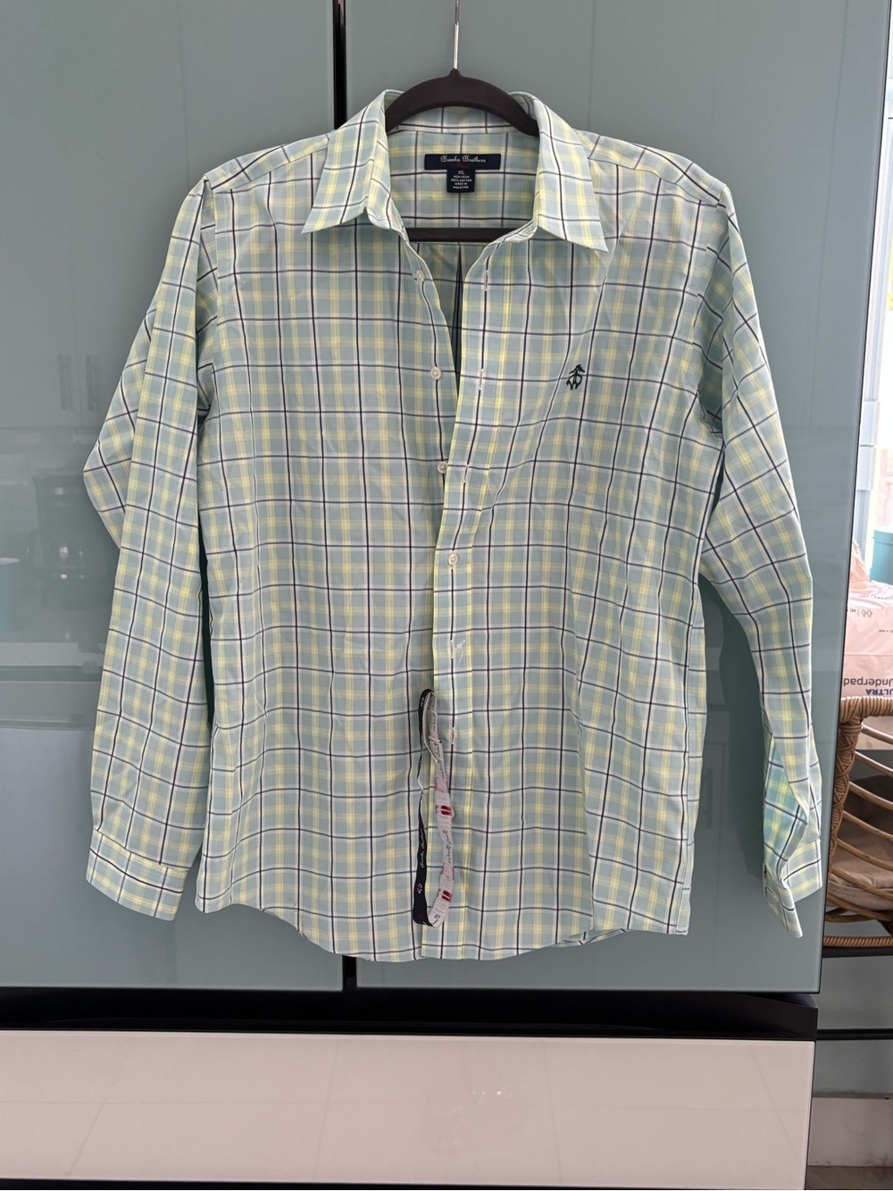 Brooks Brothers  Plaid Button-Down Shirt